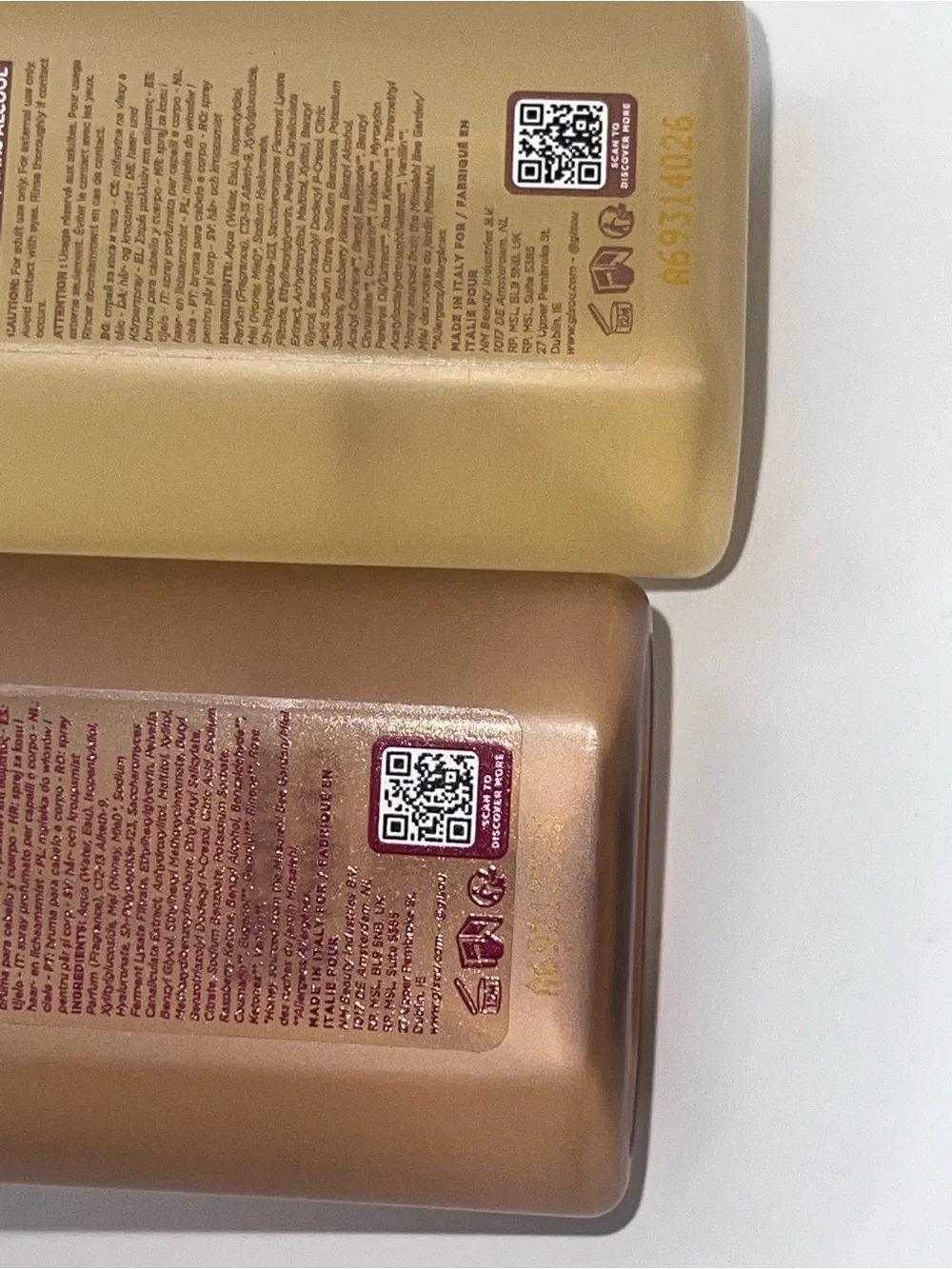 Gisou Glazed Cherry & Honey Dewy Hair + Body Mist Duo (New)